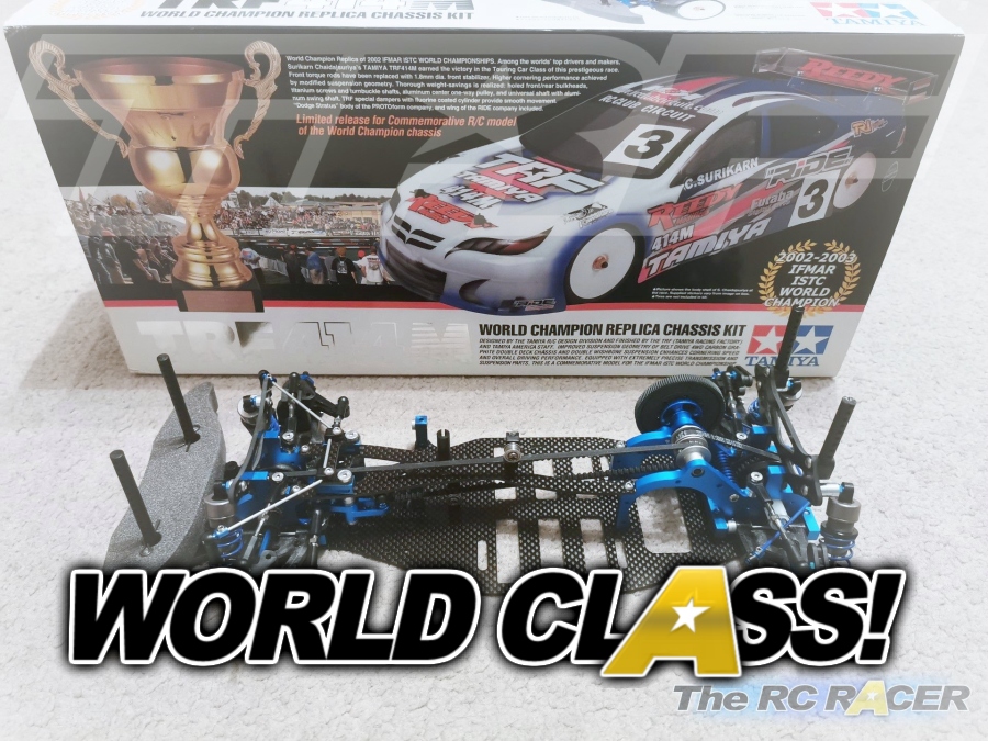 49255 Tamiya TRF414M World championship replica Build and Review